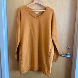 Women's Zenana Outfitters Mustard Sweater Dress: Size Medium/Large